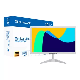 Monitor Bluecase Led Full Hd 23,6 Hdmi Branco - Bm24x2hvww