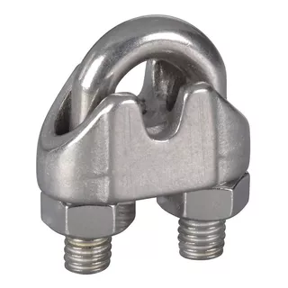 Nudo (perro) Galvanizado 3/16 Para Cable Maleable 150 Piezas