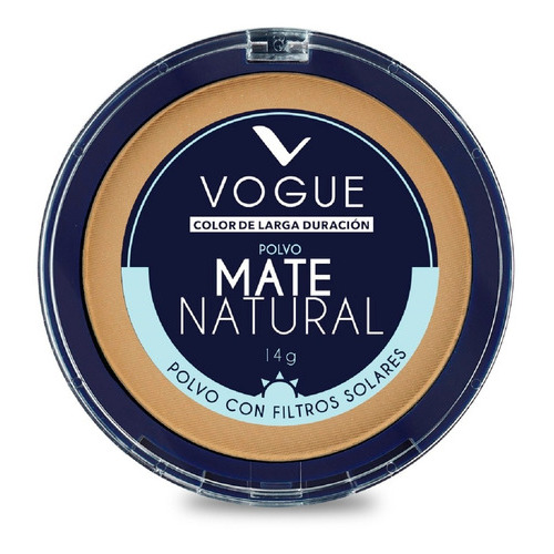 Base de maquillaje en polvo Vogue Mate Natural Mate Natural Mate Natural
