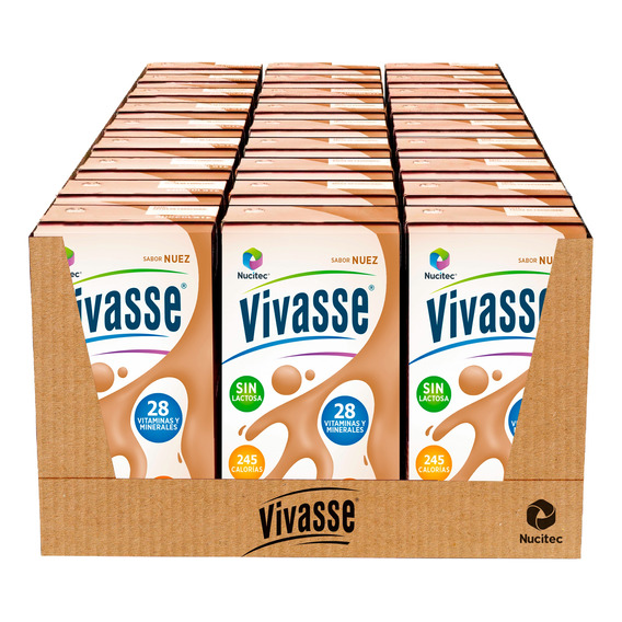 Vivasse Dieta Polimérica Sabor Nuez Con 27 Piezas