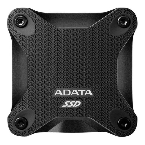 Disco sólido externo Adata ASD600Q-480GU31-C 480GB negro