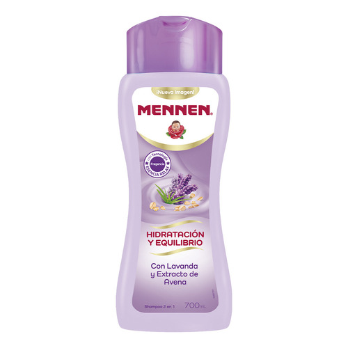 Shampoo Mennen Hidratación y Equilibrio Lavanda 700 ml