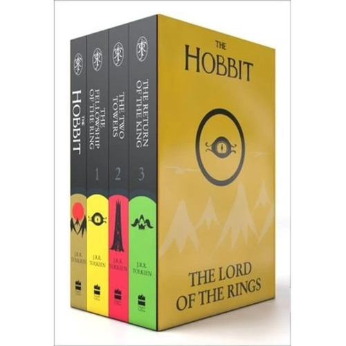 The Hobbit/the Lord Of The Rings  - Box Set 4 Books - Tolkie