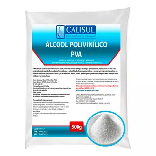 Alcool Polivinílico Puro - Pva - Importado Premium - 500g