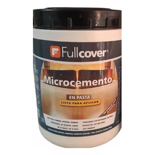 Microcemento Fullcover Envase X 1 M2  Retoque En Pasta   .