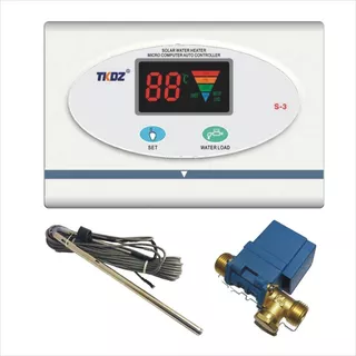 Control Electronico Llenado Y Visor Temperatura Termosolares