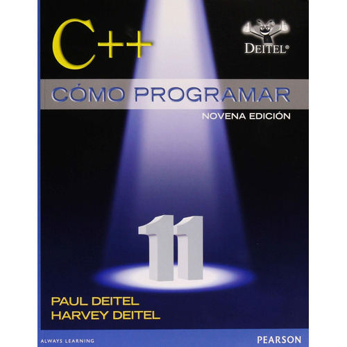 C++ Como Programar / 9 Ed., De Deitel, Harvey. Editorial Pearson, Tapa Blanda En Español, 2014