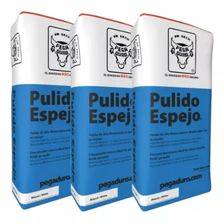 Pulido Espejo 10kg - Kit 3 Bultos