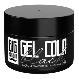 Gel Cola Black Pomada Extra Forte - Big Barber 