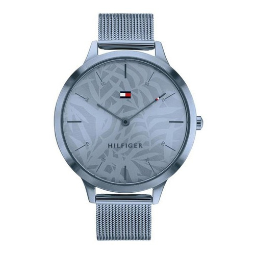 Reloj Tommy Hilfiger Para Mujer De Acero Azul 1782495 Ss Color del fondo Azul acero