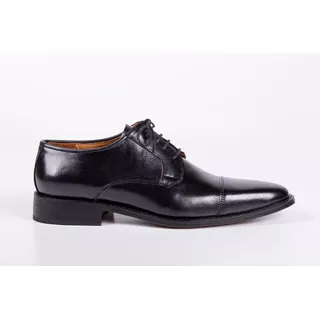 Zapatos Para Hombre Color Guinda - Negro - Modelo Roma