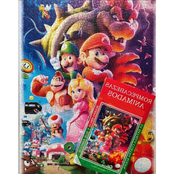 Rompecabezas 300 Piezas Super Mario Bros La Película Animado