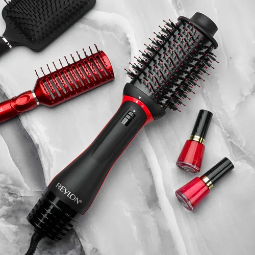 Revlon Cepillo Secador Pelo Voluminizador Anti Frizz Negro