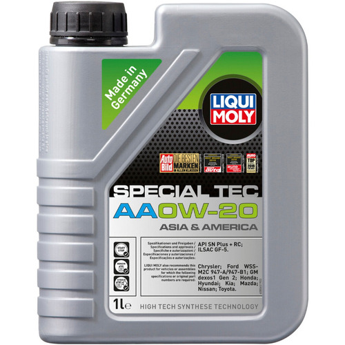 Aceite Para Motor Liqui Moly Sintético Special Tec Aa 0w20 1l