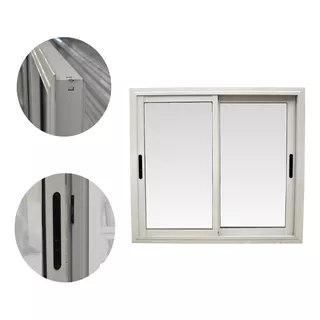 Ventana 100x80 Rotonda Vidrio Entero V4 Abershop