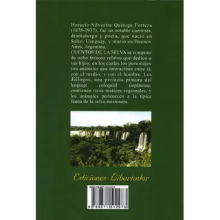 Cuentos De La Selva Horacio Quiroga Libro