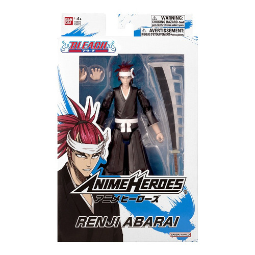 Anime Heroes Figura Renji Abarai