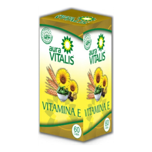 Vitamina E 60 Capsulas Sabor Natural A.v