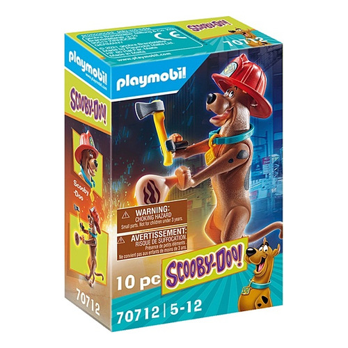 Playmobil Scooby Doo  Bombero  Set 70712