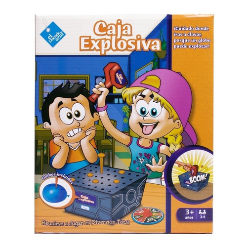 Juego De Mesa Caja Explosiva El Duende Azul