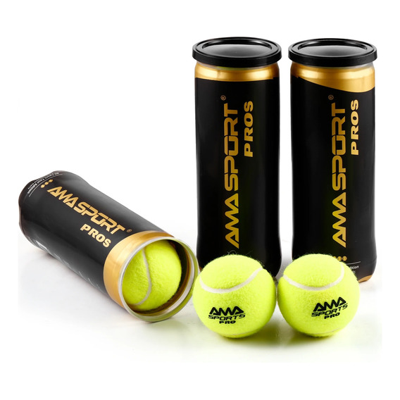 3 Tarros De Pelotas Premium Padel Pros (wtp & Ipf Approval )