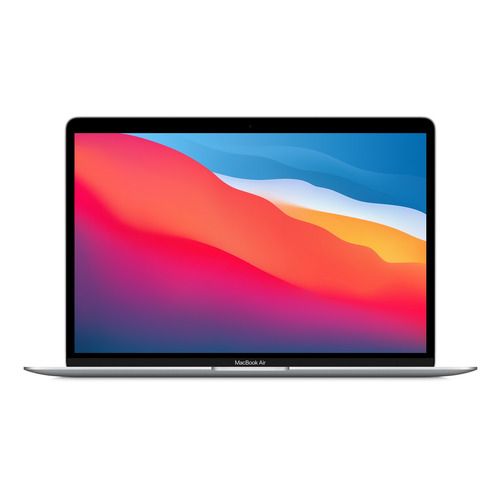 MacBook Air M1 2020 plata 13.3", Apple M1 8GB de RAM 256GB SSD, Apple M1 8-Core GPU 2560x1600px macOS