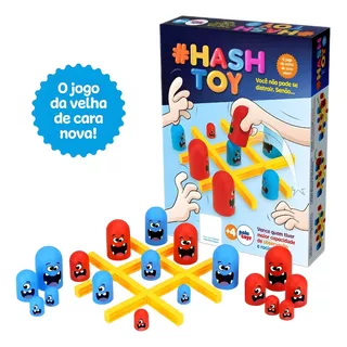 Jogo Da Velha Hash Toy Infantil Tabuleiro Interativo Color