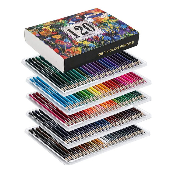 Lápices De Colores Profesionales Y Creativos, 120 Piezas