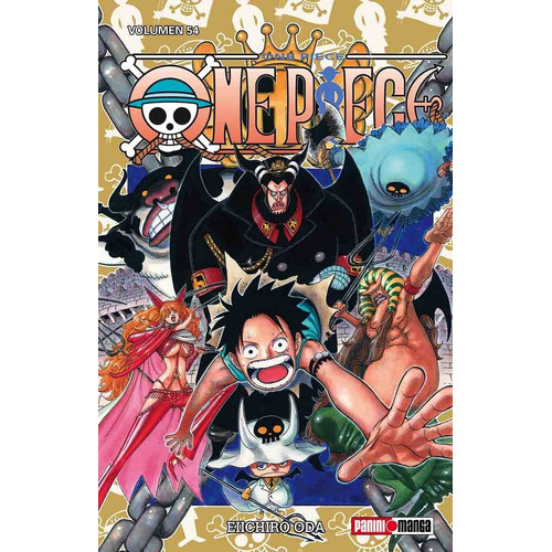 Panini Manga One Piece N.54, De Eiichiro Oda. Serie One Piece, Vol. 54. Editorial Panini, Tapa Blanda En Español, 2019