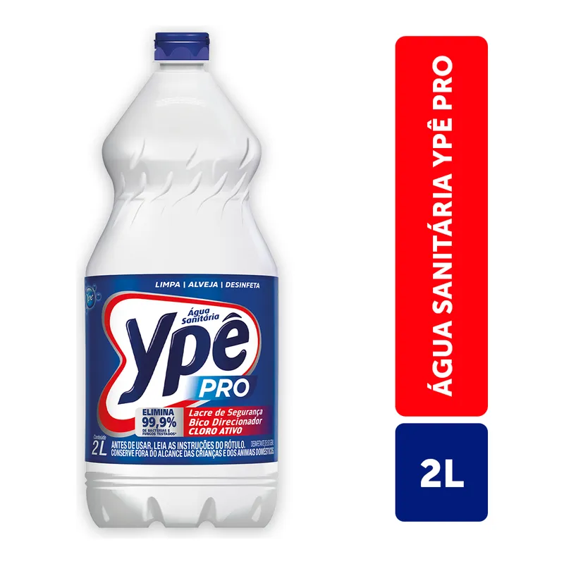 Água Sanitária Ypê 2 Litros 2