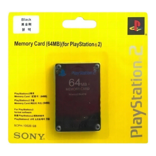 Tarjeta de memoria Sony SCPH-10020 64 MB