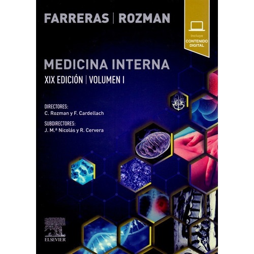 Farreras Rozman, Medicina Interna 2 Tomos 19 Ed.