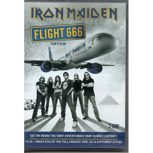 DVD de Iron Maiden - Vuelo 666 - DVD doble