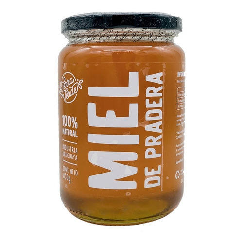 Miel Pura De Pradera 100% Natural Terra Verde 850 Gramos