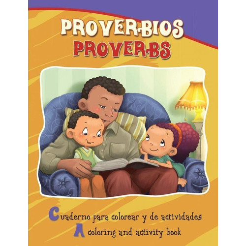 Proverbios Bilingüe: Libro De Colorear Y Actividades
