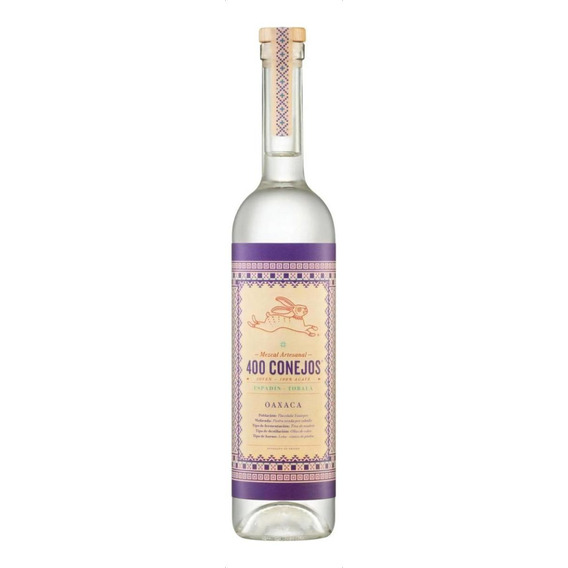 Mezcal 400 Conejos Tobala 750ml