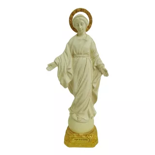 Estatua Virgen De La Sonrisa 21 Cm Imagen Italiana Alcasatu