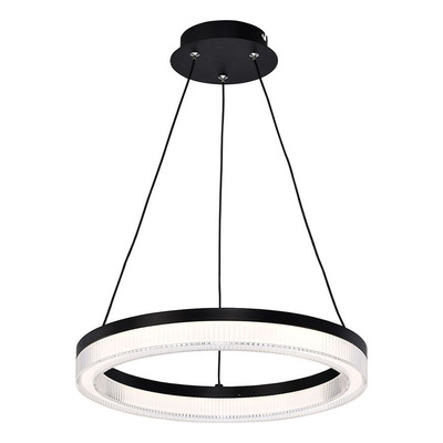 Lampara Colgante Luxe 80cm 42w Diseño Moderno Novedad Vk