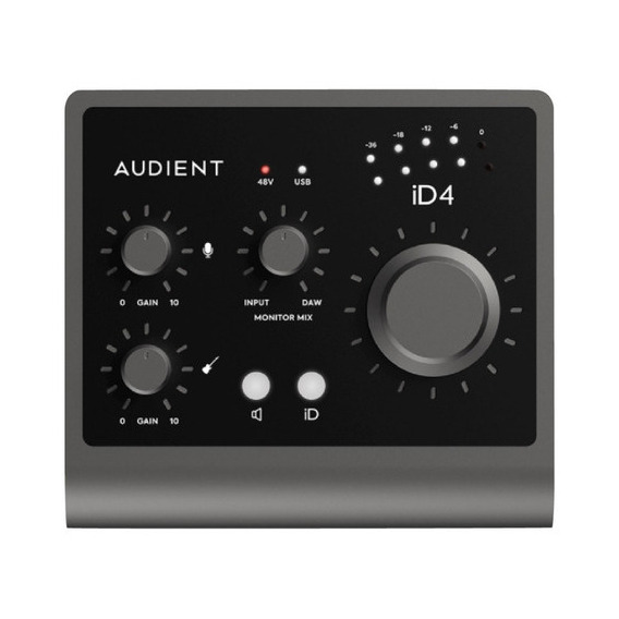 Interfaz De Audio Audient Id4mkii 2 Entradas 2 Salidas Color Gris Oscuro 110v/220v