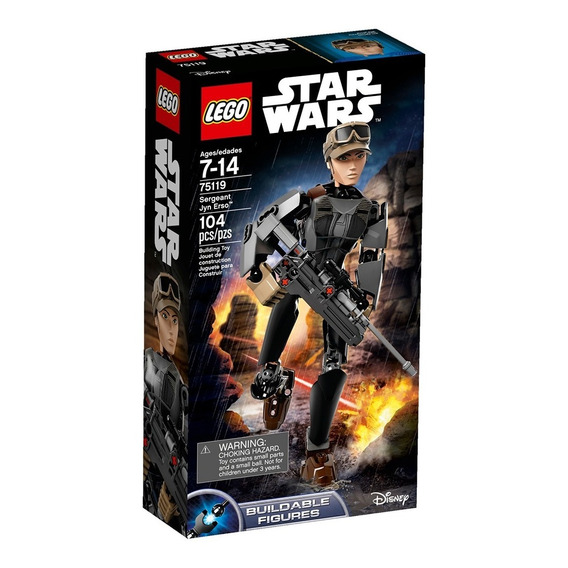 Lego Figura Articulada Star Wars Sergeant Jyn Juego P/ Armar