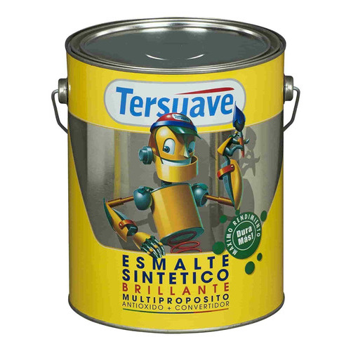 Esmalte Sintético Convertidor Multipropósito Tersuave 0,5l Color Brillante Marfil Seda