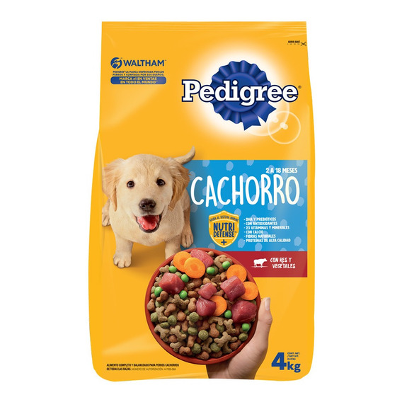 Pedigree Alimento Para Perro Cachorro 4 Kg