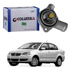  Valvula Termostatica Aluminio Polo Sedan 1.6 8v 2007 A 2011