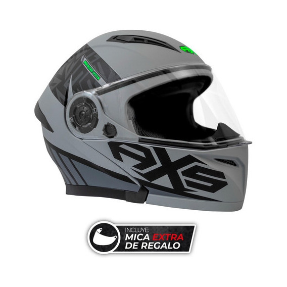 Casco Para Moto Elite Certificacion Dot Color Gris Tamaño del casco XL(61-62 cm)