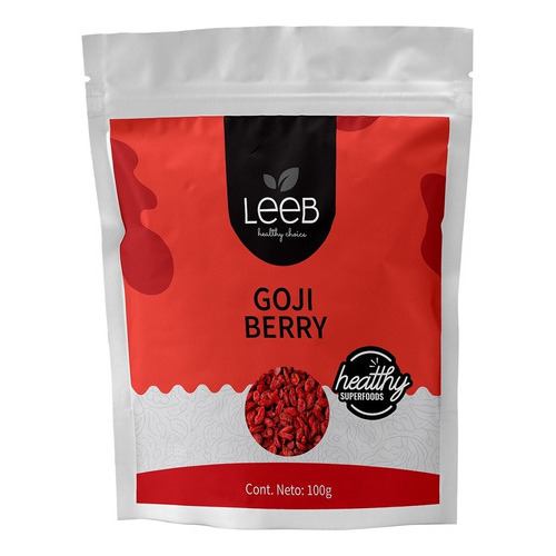 Leeb Goji Berry Deshidratada Premium Bolsa Con 100g