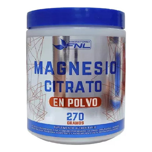 Citrato De Magnesio 270gr - Fnl Sabor FNL - POLVO