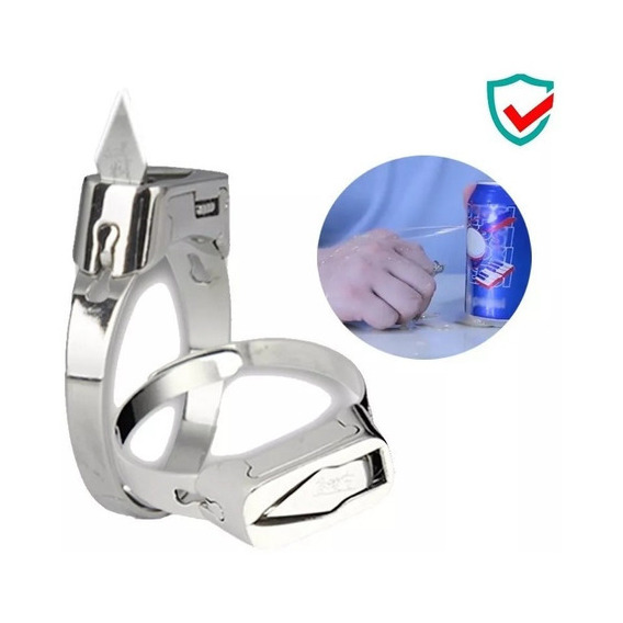 Acero Inoxidable, Defensa Personal, Anillo De Cuchillas Color Stainless steel-Adjustable opening