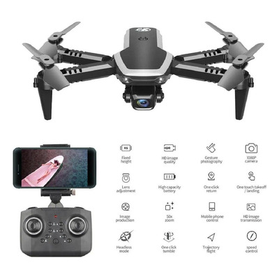 A. Csj S171 Pro Rc Drone Con Cámara Mini Drone Plegable