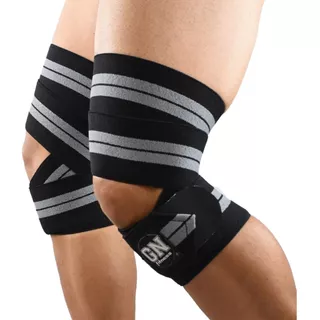 Knee Wraps Vendas Para Rodilla Calidad Premium Crossfit Gym 