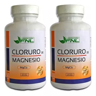 Pack 2 Cloruro De Magnesio 120caps
